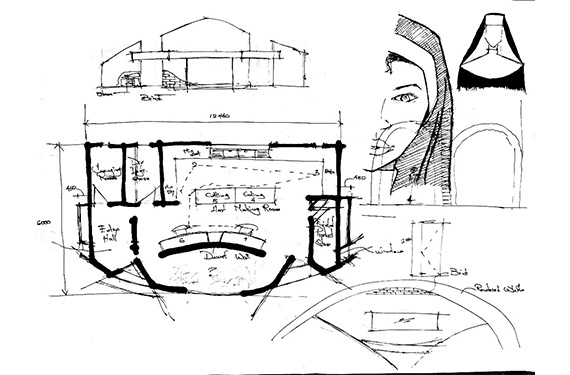 poor clares sketch